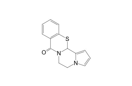 5,6-Dihydro-8H,13aH-pyrrolo[2',1':3,4]pyrazino[2,1-b][1,3]-benzothiazine-8-one