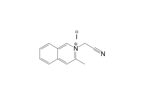 2-(Cyanomethyl)-3-methylisoquinolinium iodide