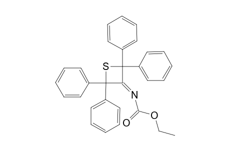 3-(Ethoxycarbonyl)imino-2,2,4,4-tetraphenyl-thietane