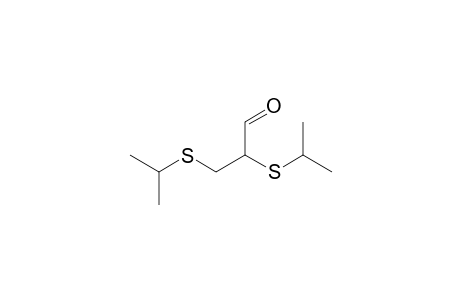 2,3-Bis(isopropylthio)propanal