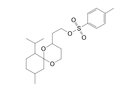 7-Isopropyl-10-methyl-2-(2-tosyloxyethyl)-2,5-dioxaspiroundecene