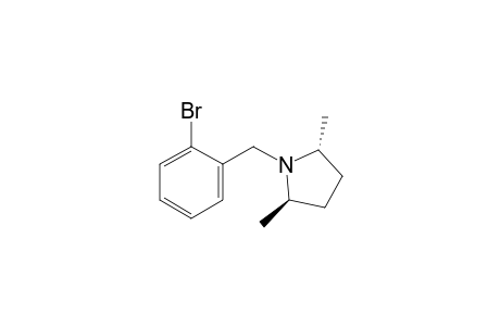 (-)-(2R,5R)-1-[(2-Bromophenyl)methyl]-2,5-dimethylpyrrolidine