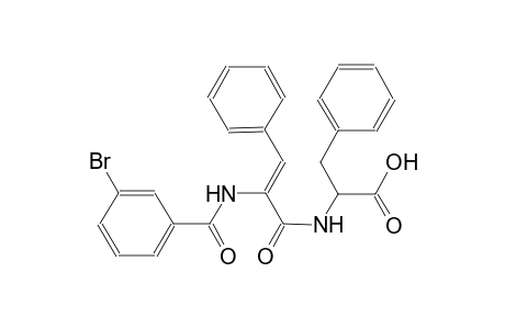 phenylalanine, N-[(2Z)-2-[(3-bromobenzoyl)amino]-1-oxo-3-phenyl-2-propenyl]-