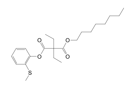 Diethylmalonic acid, 2-methylthiophenyl octyl ester