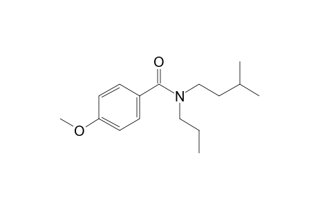 Benzamide, 4-methoxy-N-propyl-N-(3-methylbutyl)-