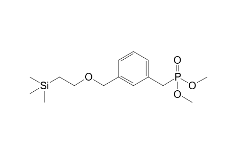 Dimethyl 3-(2-trimethylsilylethoxymethyl)benzylphosphonate