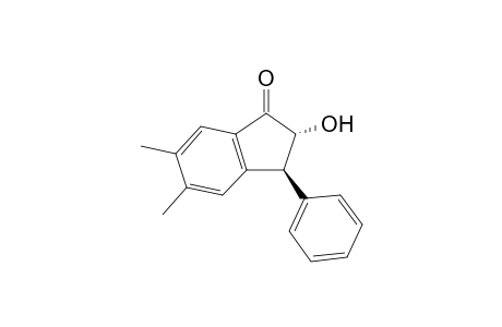 (2R,3S)-2-Hydroxy-5,6-dimethyl-3-phenyl-2,3-dihydroinden-1-one