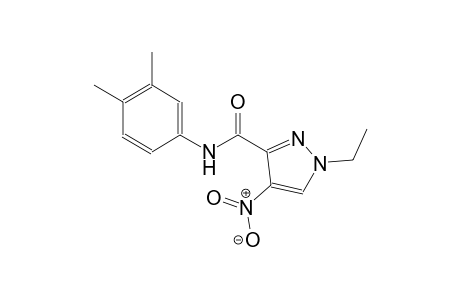 N-(3,4-dimethylphenyl)-1-ethyl-4-nitro-1H-pyrazole-3-carboxamide