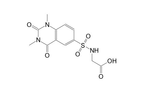 {[(1,3-dimethyl-2,4-dioxo-1,2,3,4-tetrahydro-6-quinazolinyl)sulfonyl]amino}acetic acid
