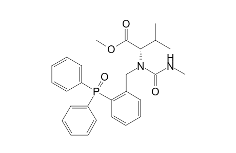 (2S,1'RS)-2-[N-(1'-N-Methylcarbamoy)-(o-diphenylphosphinoyl)benzyl]amino-3-methylbutanoic acid methyl ester