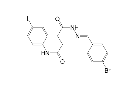 butanoic acid, 4-[(4-iodophenyl)amino]-4-oxo-, 2-[(E)-(4-bromophenyl)methylidene]hydrazide