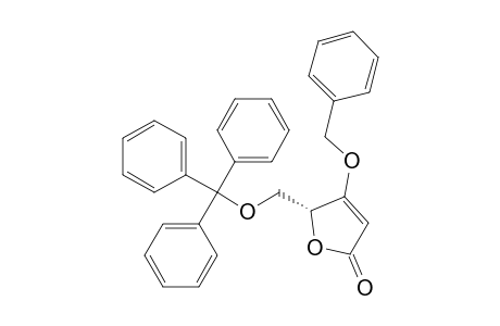 (2R)-3-benzoxy-2-(trityloxymethyl)-2H-furan-5-one