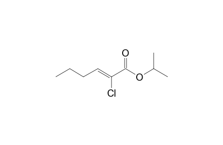 (Z)-Isopropyl 2-chloro-2-hexenoate
