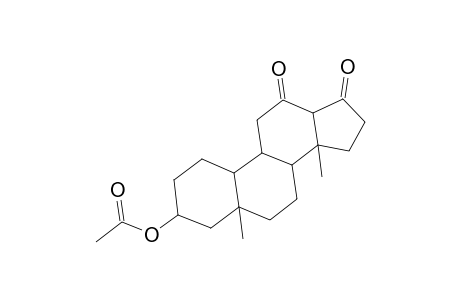 Gonane-12,17-dione, 3-(acetyloxy)-5,14-dimethyl-, (3.beta.,5.beta.,8.alpha.,9.beta.,10.alpha.,13.xi.)-