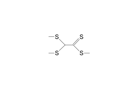 Bis(methylthio)-dithio-acetic acid, methyl ester