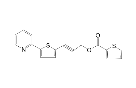 Thiophene-2-carboxylic acid, 3-[5-(2-pyridyl)-2-thienyl]-2-propynyl ester