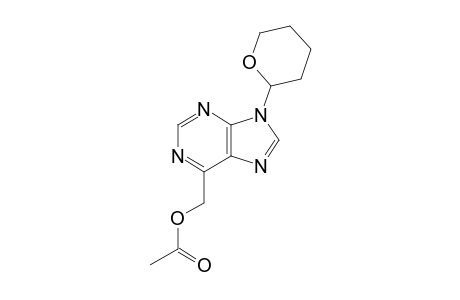 6-(ACETYLOXYMETHYL)-9-(TETRAHYDROPYRAN-2-YL)-PURINE
