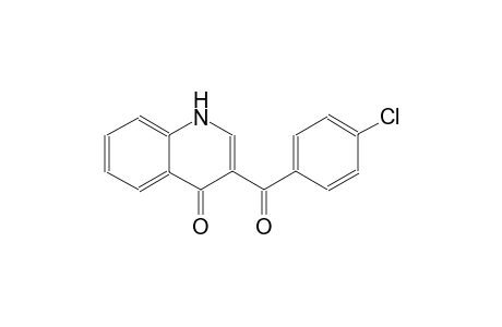 4(1H)-quinolinone, 3-(4-chlorobenzoyl)-