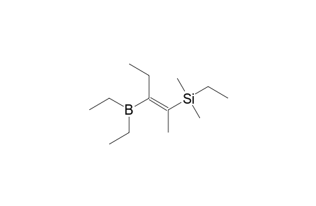 [(1Z)-2-(Diethylboryl)-1-methyl-1-butenyl](ethyl)dimethylsilane