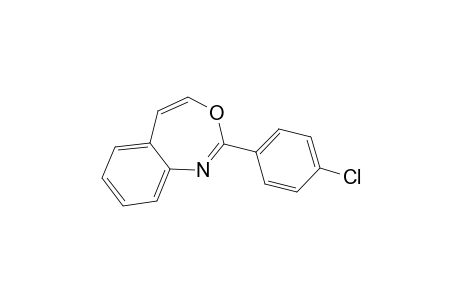 3,1-Benzoxazepine, 2-(p-chlorophenyl)-