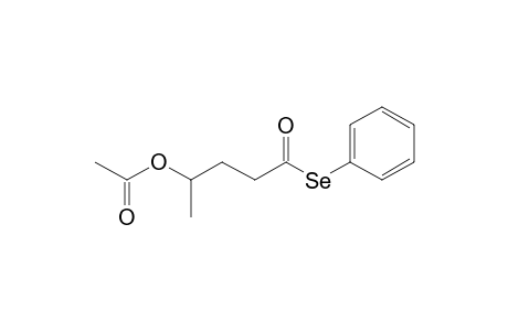 (1-methyl-4-oxo-4-phenylselanyl-butyl) acetate