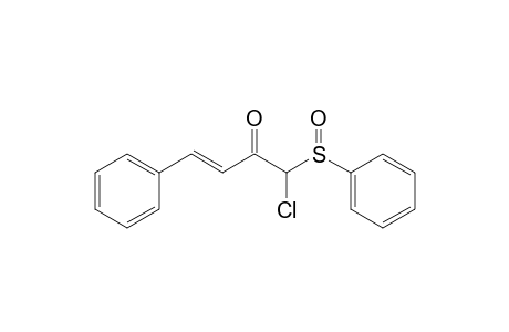 (E)-1-(benzenesulfinyl)-1-chloro-4-phenyl-3-buten-2-one