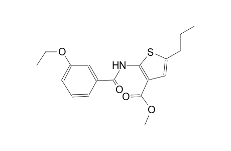 methyl 2-[(3-ethoxybenzoyl)amino]-5-propyl-3-thiophenecarboxylate