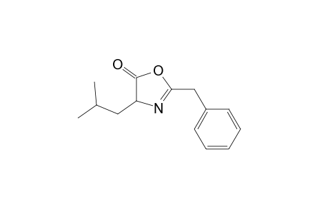 5(4H)-Oxazolone, 4-(2-methylpropyl)-2-(phenylmethyl)-