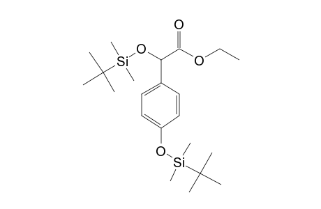 Ethyl ([tert-butyl(dimethyl)silyl]oxy)(4-([tert-butyl(dimethyl)silyl]oxy)phenyl)acetate