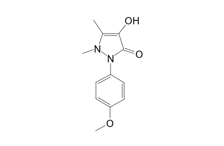 2,3-Dimethyl-4-hydroxy-1-(4-methoxy-phenyl)-3-pyrazoline-5-one