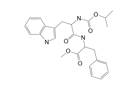 trp-phe, N-(Isopropyloxycarbonyl)-, methyl ester (isomer 2)