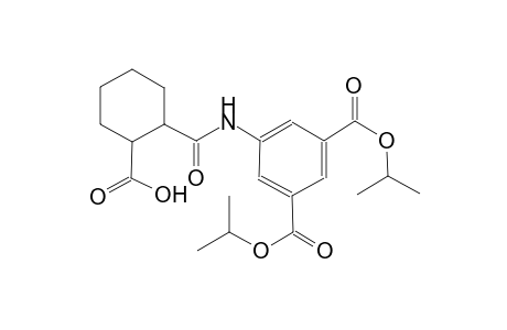 2-{[3,5-bis(isopropoxycarbonyl)anilino]carbonyl}cyclohexanecarboxylic acid