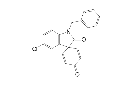 5'-Chloro-1'-benzyl-4H-spiro[cyclohexa-2,5-diene-1,3'-indol]-2',4(1'H)-dione