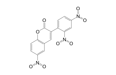 3-(2,4-Dinitrophenyl)-6-nitro-2H-chromen-2-one