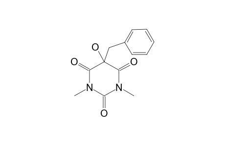 5-BENZYL-1,3-DIMETHYL-5-HYDROXY-BARBITURIC-ACID