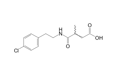 3-[(p-chlorophenethyl)carbamoyl]crotonic acid