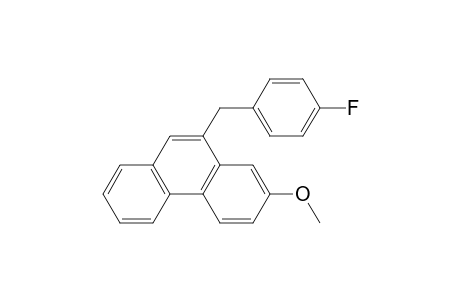 10-(4-Fluorobenzyl)-2-methoxyphenanthrene