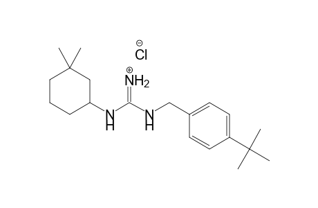 Guanidine, N-(3,3-dimethylcyclohexyl)-N'-[[4-(1,1-dimethylethyl)phenyl]methyl]-, monohydrochloride