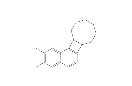 2,3-Dimethyl-6b,7,8,9,10,11,12,12a-octahydrocycloocta[3,4]cyclobuta[1,2-a]naphthalene