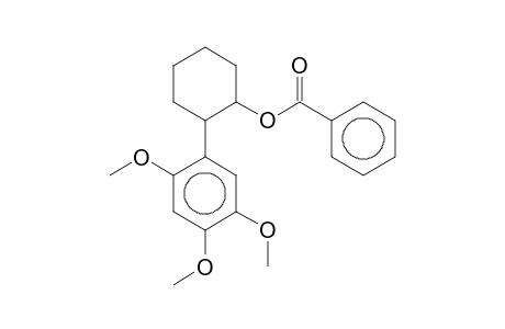Benzoic acid, 2-(2,4,5-trimethoxyphenyl)cyclohexyl ester