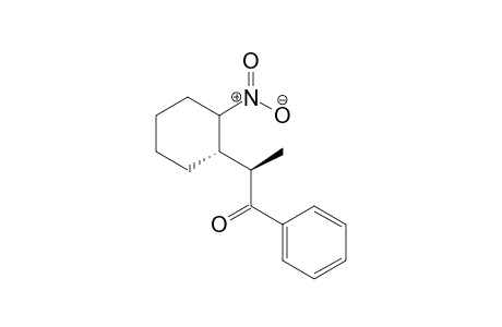 1-Propanone, 2-(2-nitrocyclohexyl)-1-phenyl-
