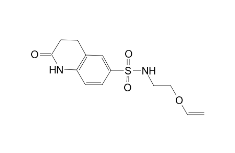6-Quinolinesulfonamide, N-[2-(ethenyloxy)ethyl]-1,2,3,4-tetrahydro-2-oxo-
