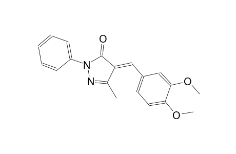 3H-pyrazol-3-one, 4-[(3,4-dimethoxyphenyl)methylene]-2,4-dihydro-5-methyl-2-phenyl-, (4E)-
