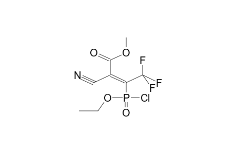 O-ETHYL(2-CYANO-2-METHOXYCARBONYL-1-TRIFLUOROMETHYLVINYL)CHLOROPHOSPHONATE (ISOMER 1)