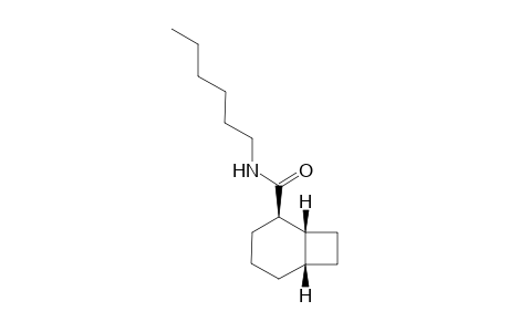 (1R,2R,6S)-Bicyclo[4.2.0]octane-2-carboxylic acid hexylamide