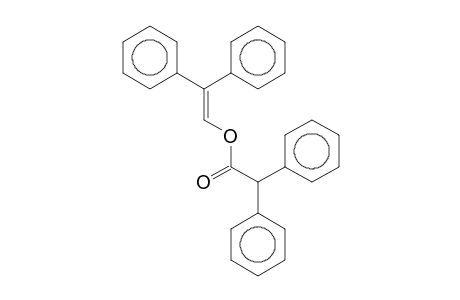 Acetic acid, diphenyl-, (1,1-diphenyl)ethenyl ester