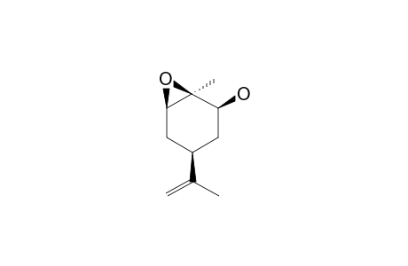 1-METHENYL-4-(1-METHYLETHENYL)-7-OXABICYCLO-[4.1.0]-HEPTAN-2-OL