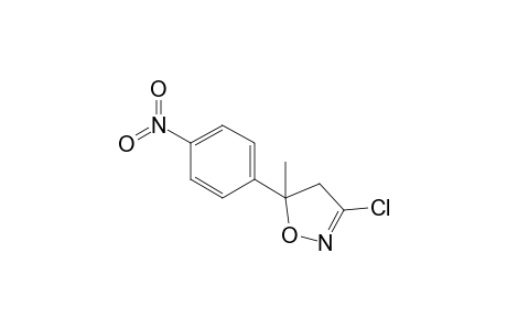 3-Chloro-5-methyl-5-(4-nitrophenyl)isoxazoline