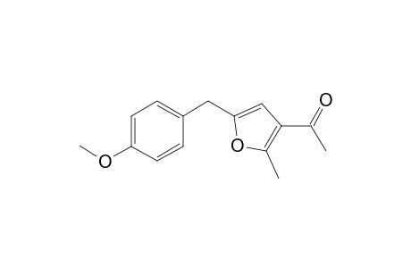 1-[2-methyl-5-(4-methoxybenzyl)-furan-3-yl]-ethanone