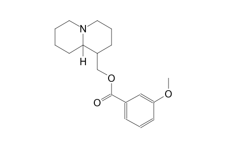 (1R,9aR)-octahydro-2H-quinolizin-1-ylmethyl 3-methoxybenzoate